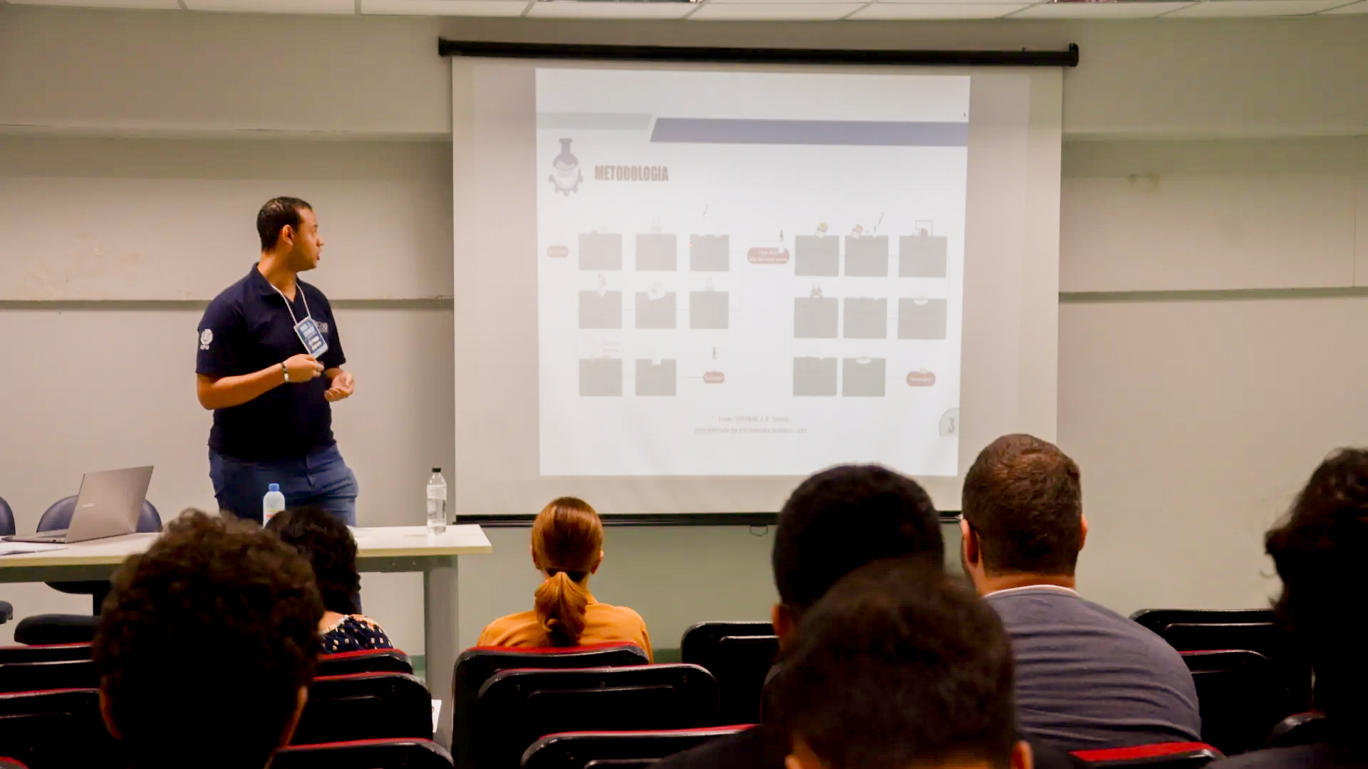 Apresentação de trabalhos na JORNEQ